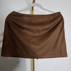NWT Steve Madden Brown Mini Skirt, Size M